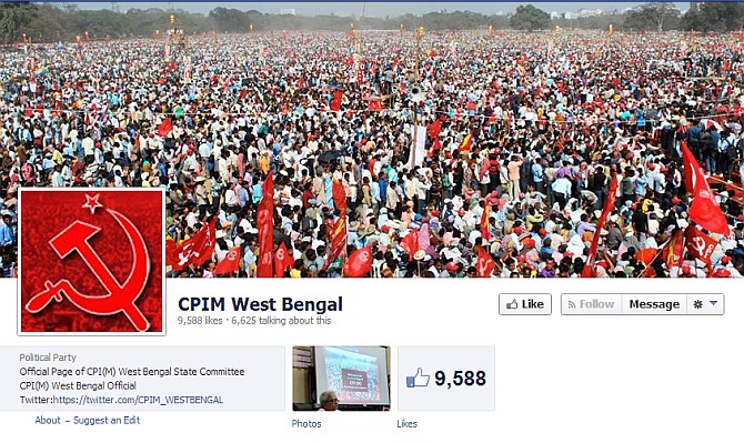 Communists in Bengal embrace social media