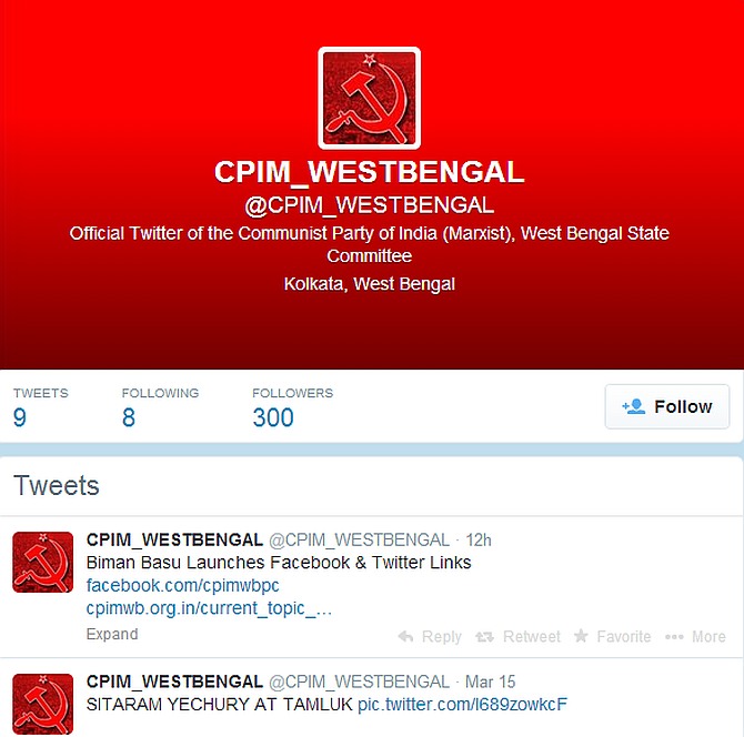 Communists in Bengal embrace social media