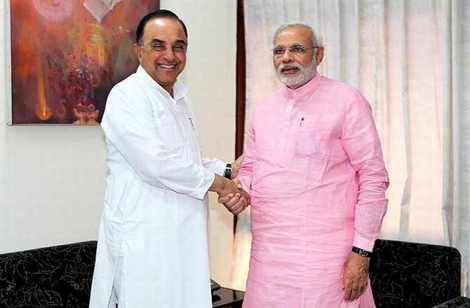 Subramanian Swamy's ommission from Modi's council of ministers came as a surprise