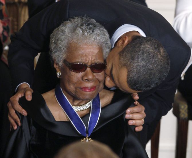 Maya Angelou passes away: Her life in PHOTOS