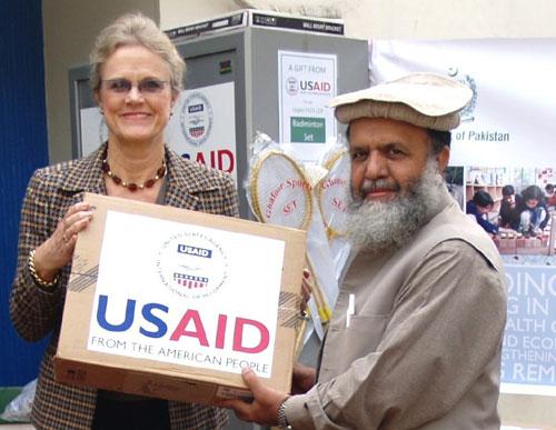 Robin Raphel in Pakistan. Photograph: Kind courtesy, US embassy in Pakistan