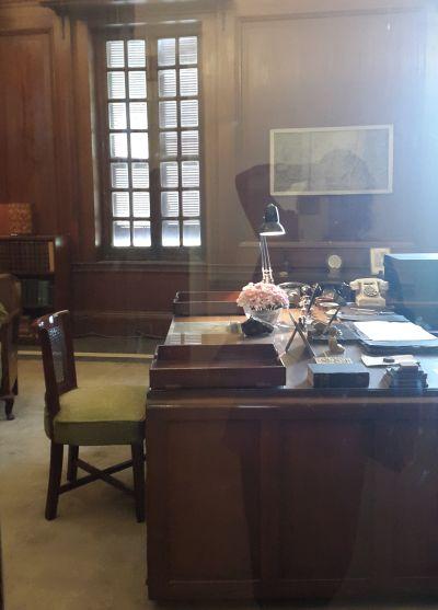 The table from where Nehru worked on transforming his nation into what we see before us today.