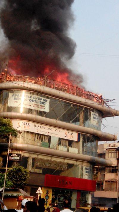 bandra fire