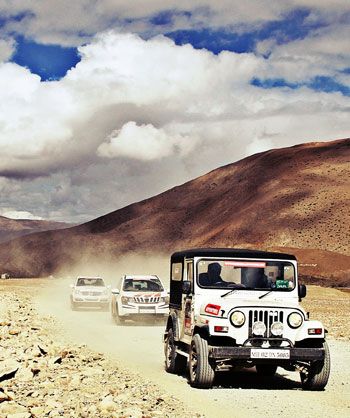 The thrill of offroading in Himalayan heights!