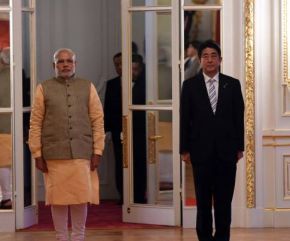 Narendra Modi and Shonzi Abe
