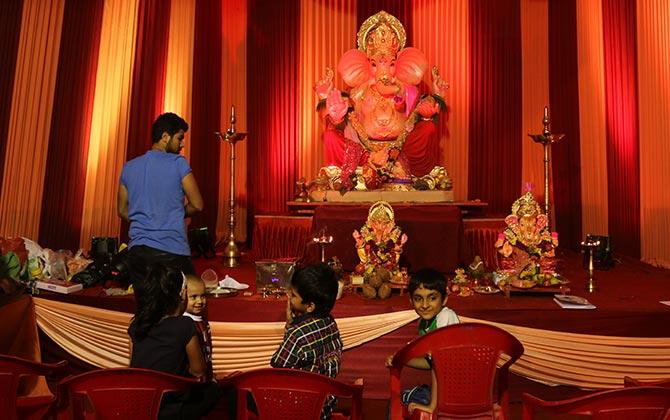 Navjivan Society Ganpati, Mahim, central Mumbai