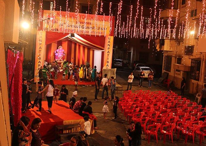 Navjivan Society Ganpati, Mahim, central Mumbai