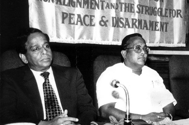 The Secretary in the Ministry of External Affairs A.P. Venkateswaran initiated a Group discussion on International Terrorism in New Delhi on July 19, 1985.