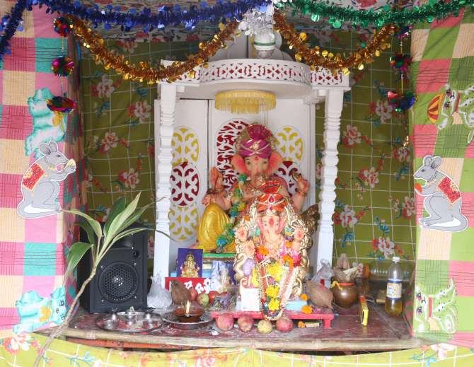 Ganpati's murti