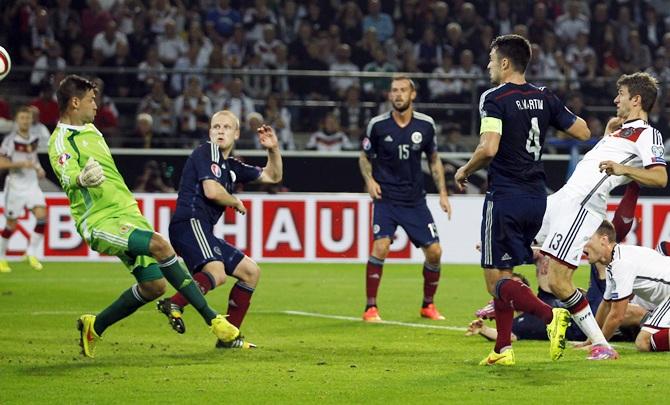 Germany's Thomas Mueller