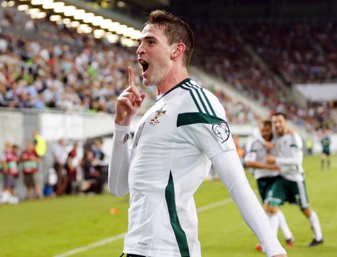 Kyle Lafferty of Northern Ireland