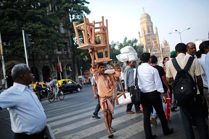 A scene from in Mumbai