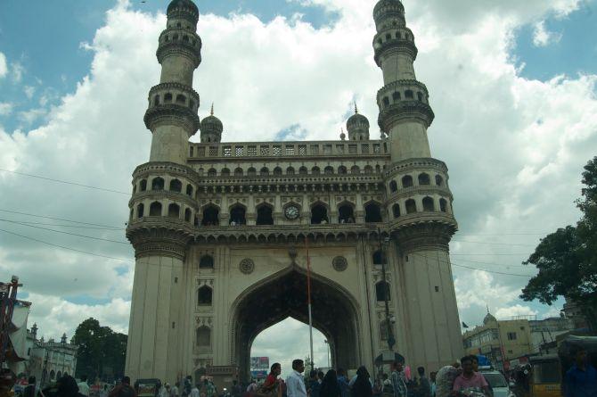 The Charminar in Hyderabad