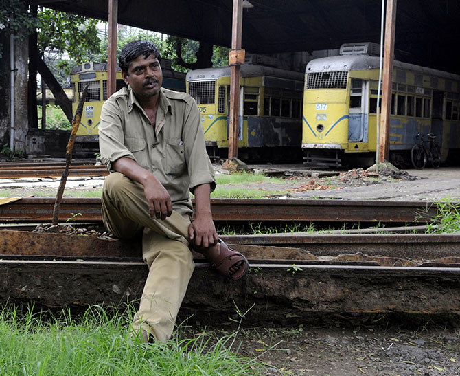 A Tram in Kolkata