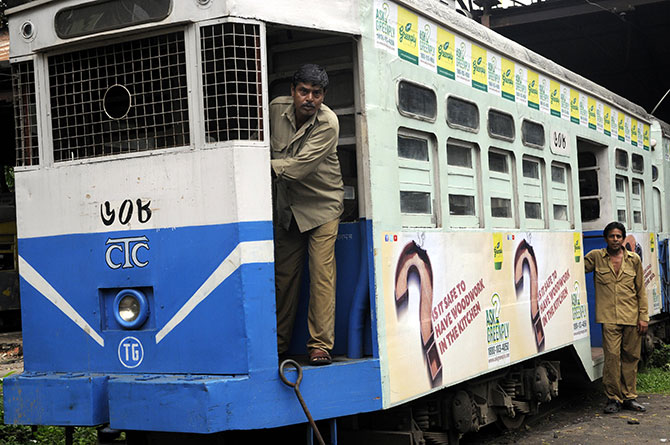 Ashok Kumar Mondol, Tram Driver