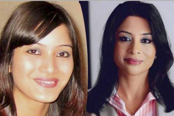 Sheena Bora with Indrani Mukerjea