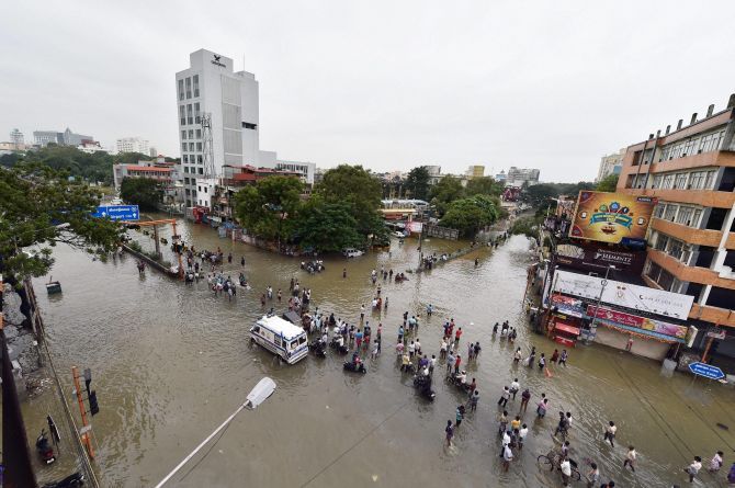 Flooding in Chennai