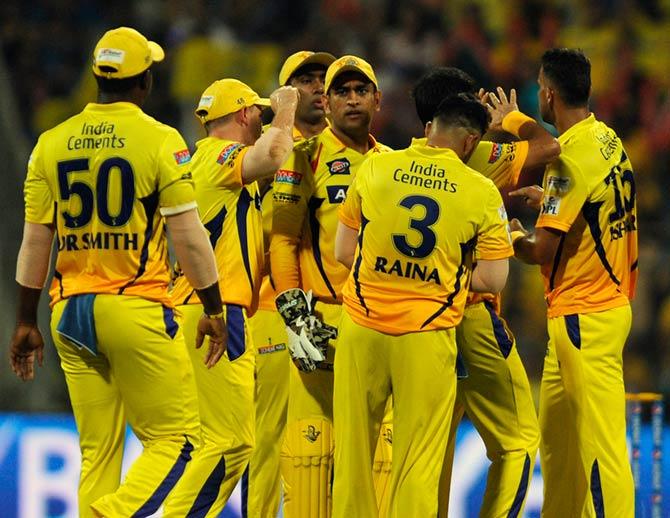 Chennai Super Kings players 