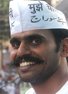 AAP worker Prathamesh Murkute