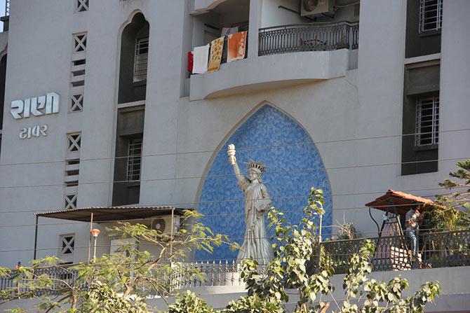 Statue of Liberty in Rajkot