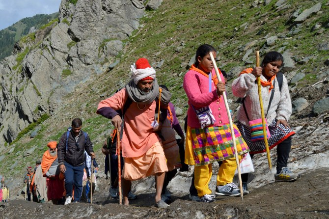 Article 370 anniversary: No Amarnath yatra today