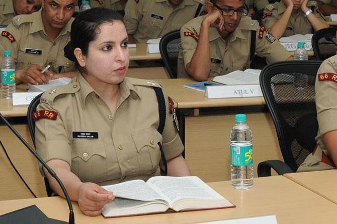 Ruveda Salam, IPS officer, 66 RR IPS batch