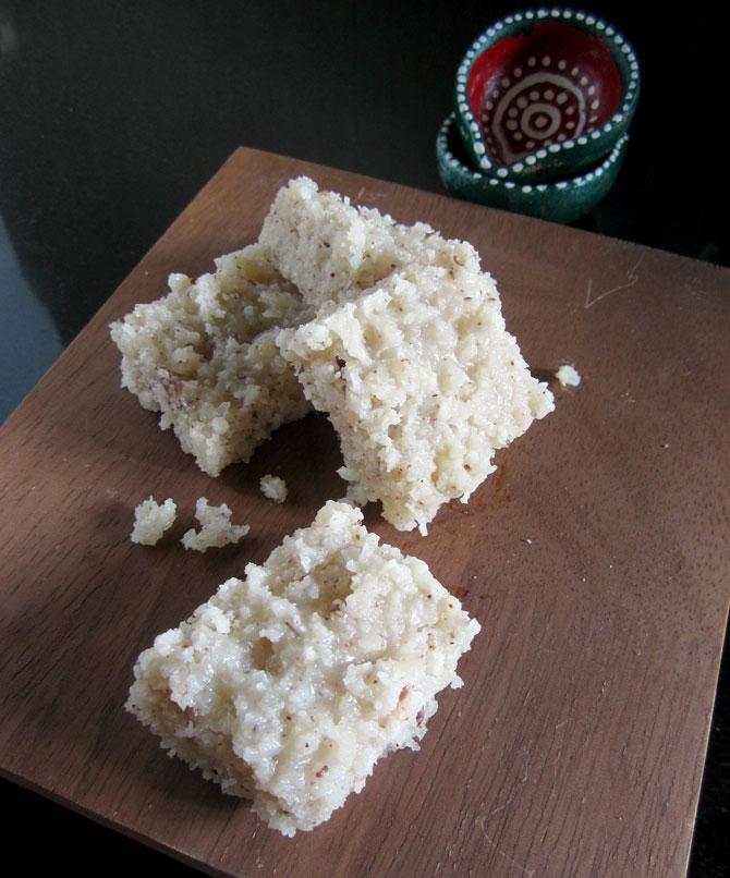 Coconut Barfi