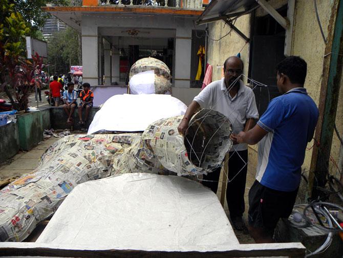 A holi effigy