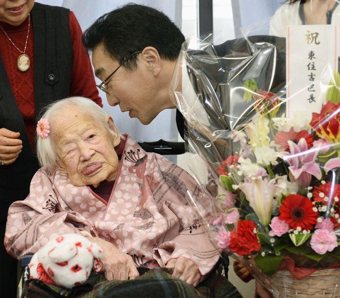 117 years doesn't seem too long, says world's oldest person 