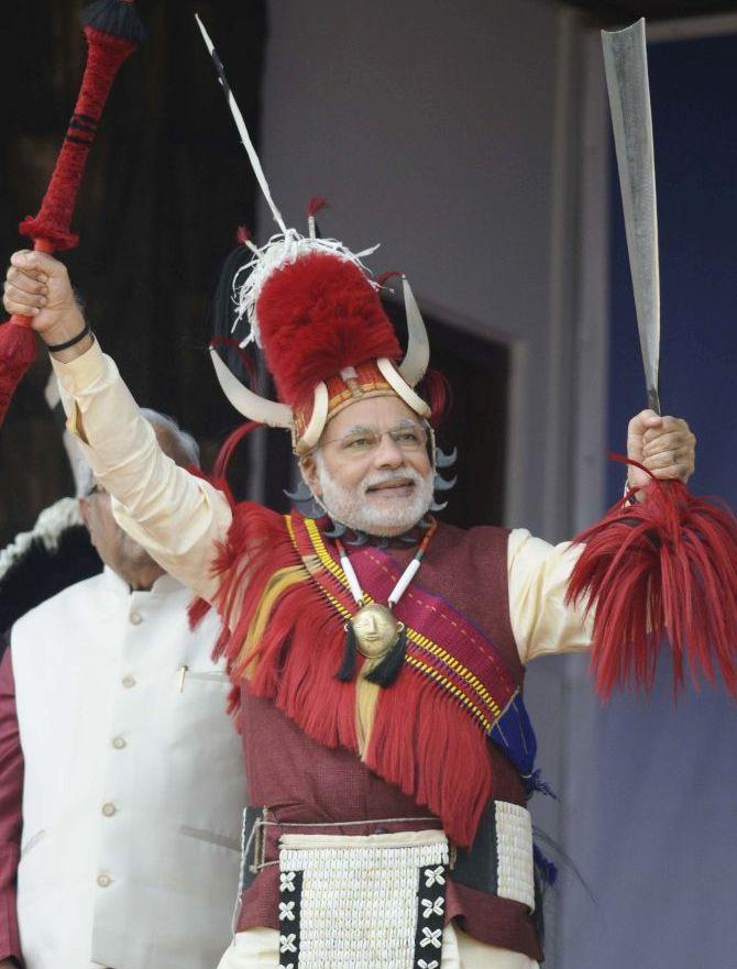 VOTE: Your favourite Modi LOOK! - Rediff.com India News