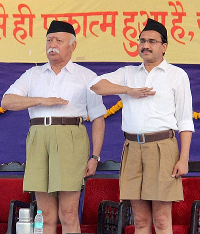 The Goan EveryDay: Sawant takes part in RSS Sthapana Diwas