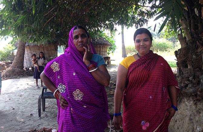 Parvati with her daughter