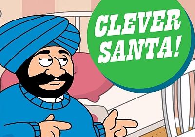 Santa banta store cartoon video