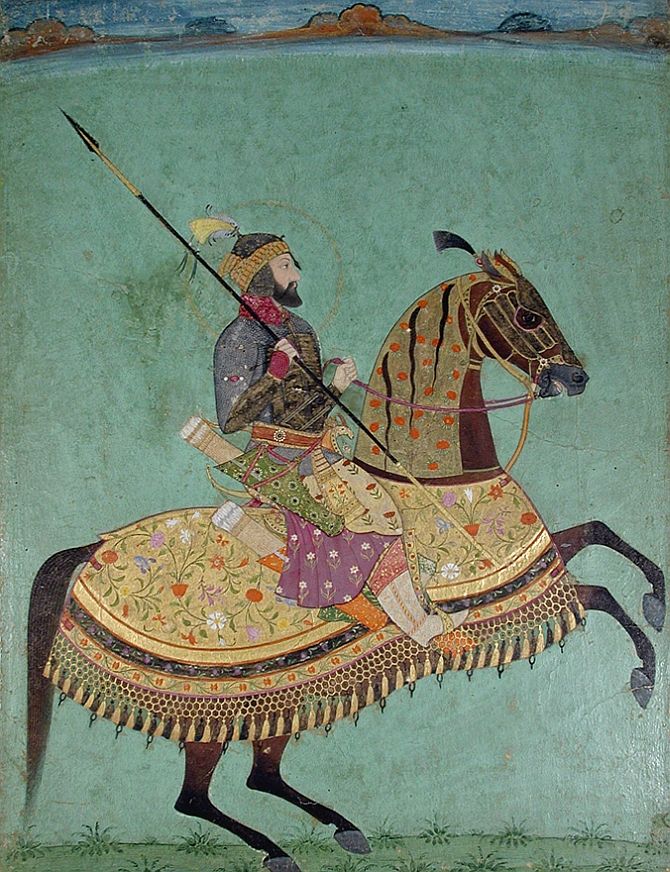 The Mughal empire crumbled 10 years after Aurangzeb's death