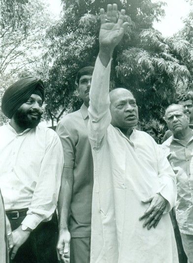 P V Narasimha Rao, then the prime minister of India. Photograph: India Abroad Archives