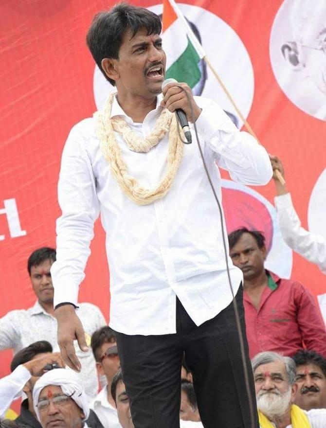 Alpesh Thakor, president, Gujarat Kshatriya-Thakor Sena