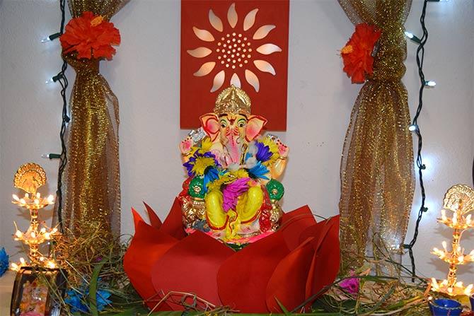 Readers PHOTOS Beautiful Ganesha  s from Mumbai to Kansas 