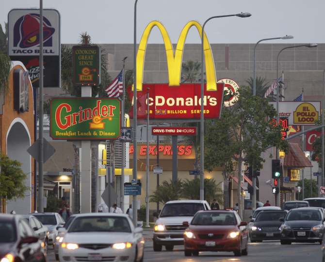 A Los Angeles street