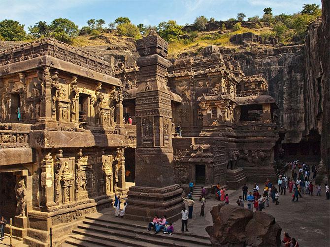 Kailash Temple in Ellora