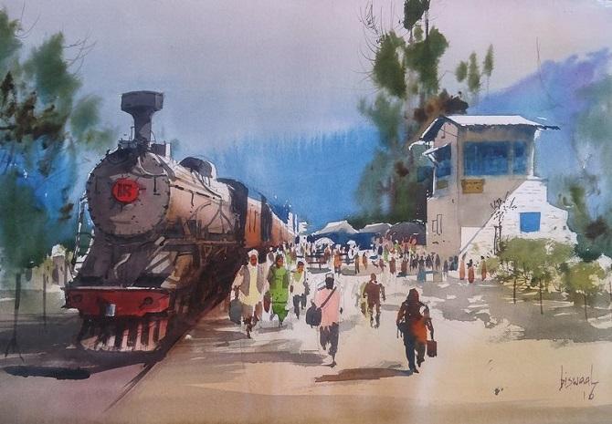 Bijay Biswaal painting