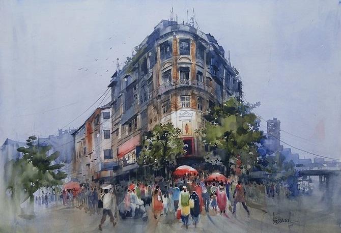 Bijay Biswaal painting