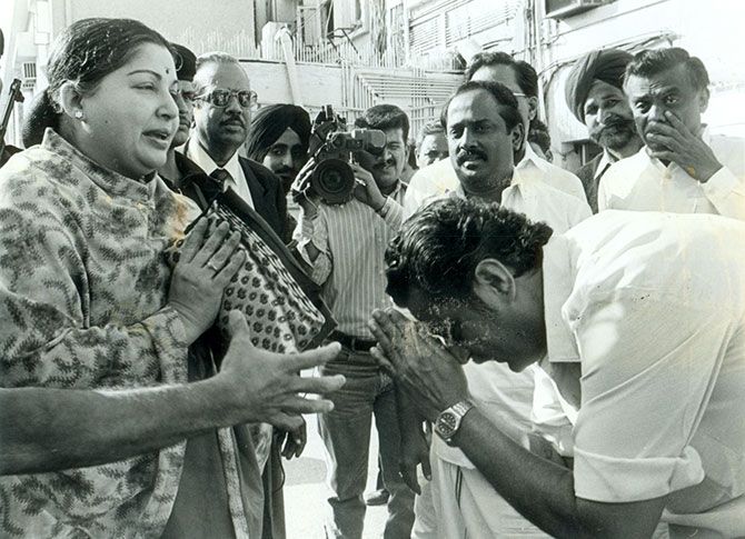 Jayalalithaa soon after she took over the reins of the AIADMK