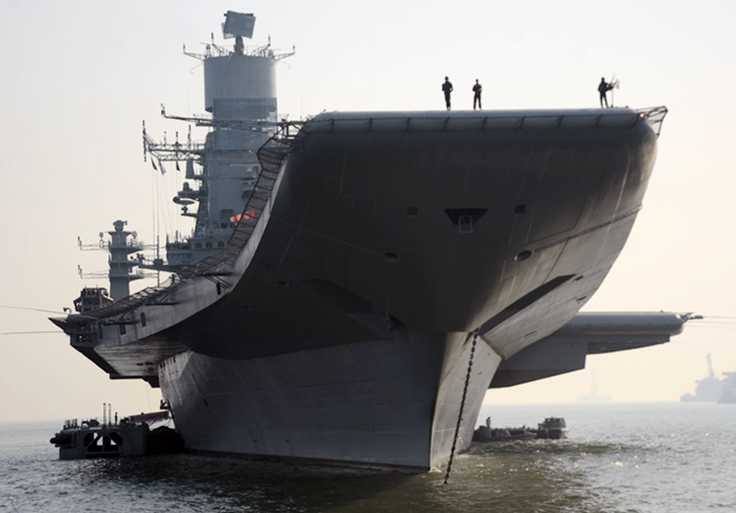 COVID-19 delays India's second aircraft carrier