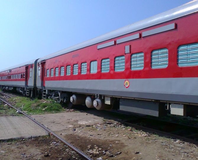 Will the railways change to safer LHB coaches? - Rediff.com Business