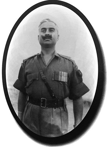Major General Shamsher Singh, Mahavir Chakra