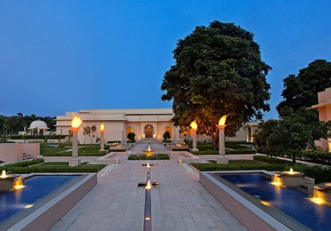 Inside the The Oberoi Sukhvilas Resort & Spa, Chandigarh