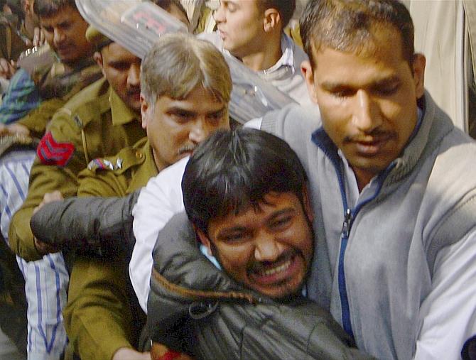 Kanhaiya Kumar in Patiala House court