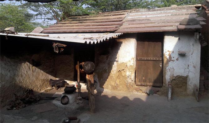 Bhanwari Devi and her husband Mohan's home. Photograph: Rashme Sehgal