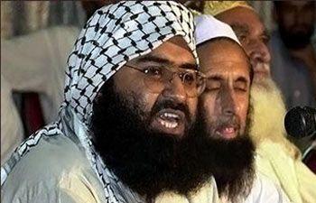 Masood Azhar of the Jaish-e-Mohammad, left.