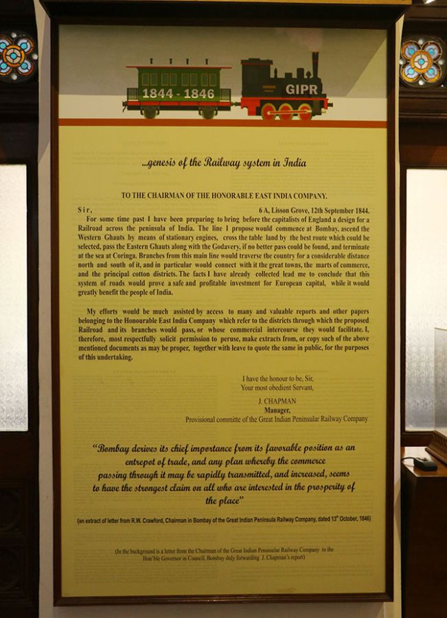 The letter that gave birth to the Indian Railways.